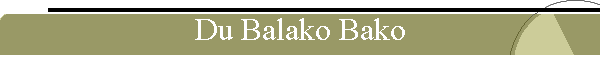 Du Balako Bako